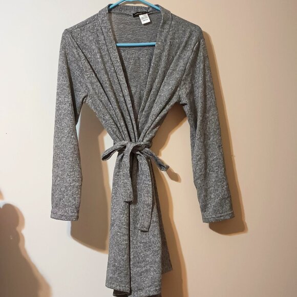 EUC ~ Not a Morning Person - "Love,  Love"’ Multi-Colored Sequin Short Robe - Picture 3 of 4